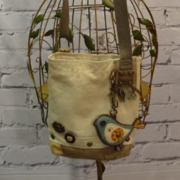 Cute Chala Canvas Hand Bag/Purse with Coin Purse - Picture 1 of 5